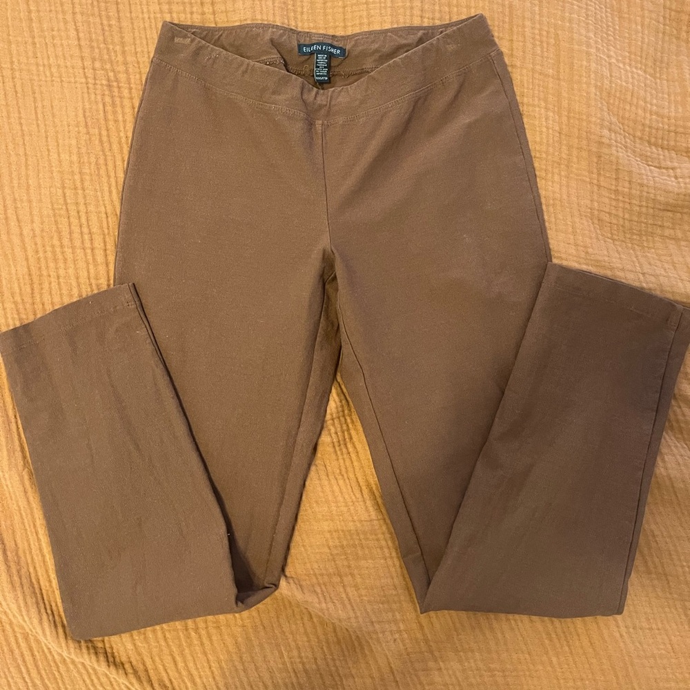 Eileen Fisher Washable Stretch Crepe Ankle Pants XXS